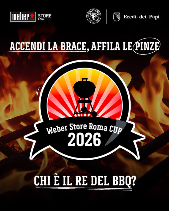 Weber Store Roma Cup 2026 A Marzo Competizione Nazionale di BBQ a Carbone a Squadre