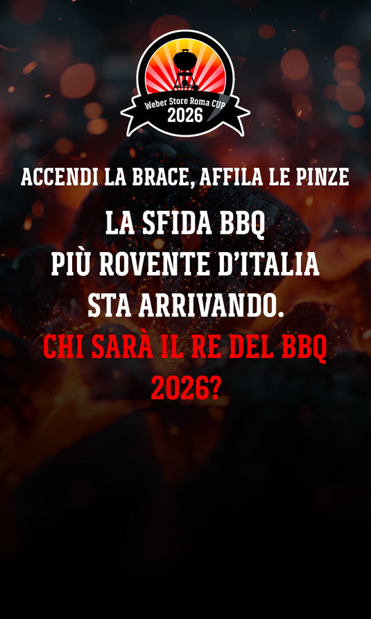 ACCENDI LA BRACE, AFFILA LE PINZE.La sfida BBQ più rovente d’Italia sta arrivando. 