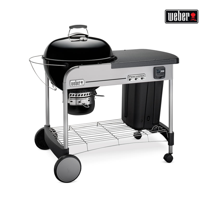 Carica immagine in Galleria Viewer, Barbecue a carbone Performer Premium GBS 57 cm +Set ciminiera Rapidfire in Omaggio
