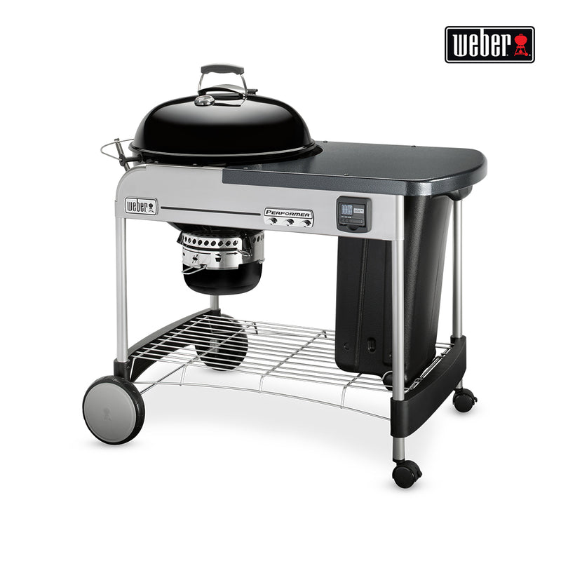 Carica immagine in Galleria Viewer, Barbecue a carbone Performer Premium GBS 57 cm +Set ciminiera Rapidfire in Omaggio
