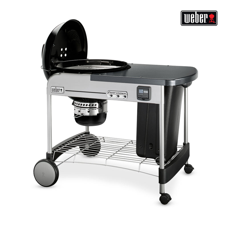 Carica immagine in Galleria Viewer, Barbecue a carbone Performer Premium GBS 57 cm +Set ciminiera Rapidfire in Omaggio
